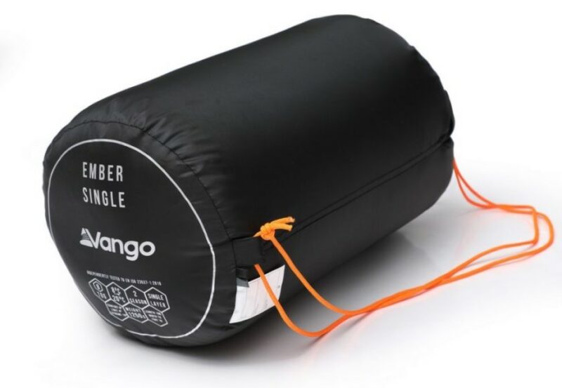 Vango Ember Single Sleeping Bag Black - Image 2