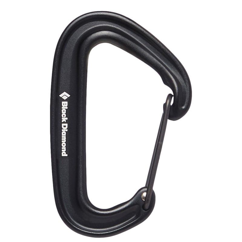 Black Diamond Miniwire Black Carabiner