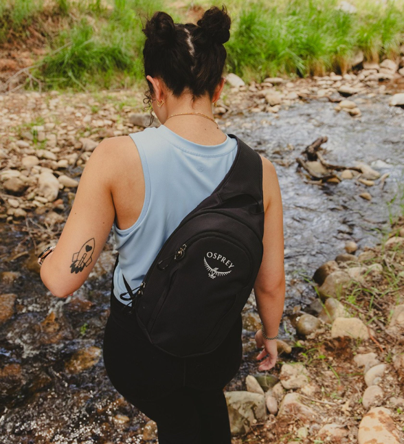 Osprey Daylite Sling 5L Blue Spikemoss Μικρό Σακίδιο Ώμου - Εικόνα 5