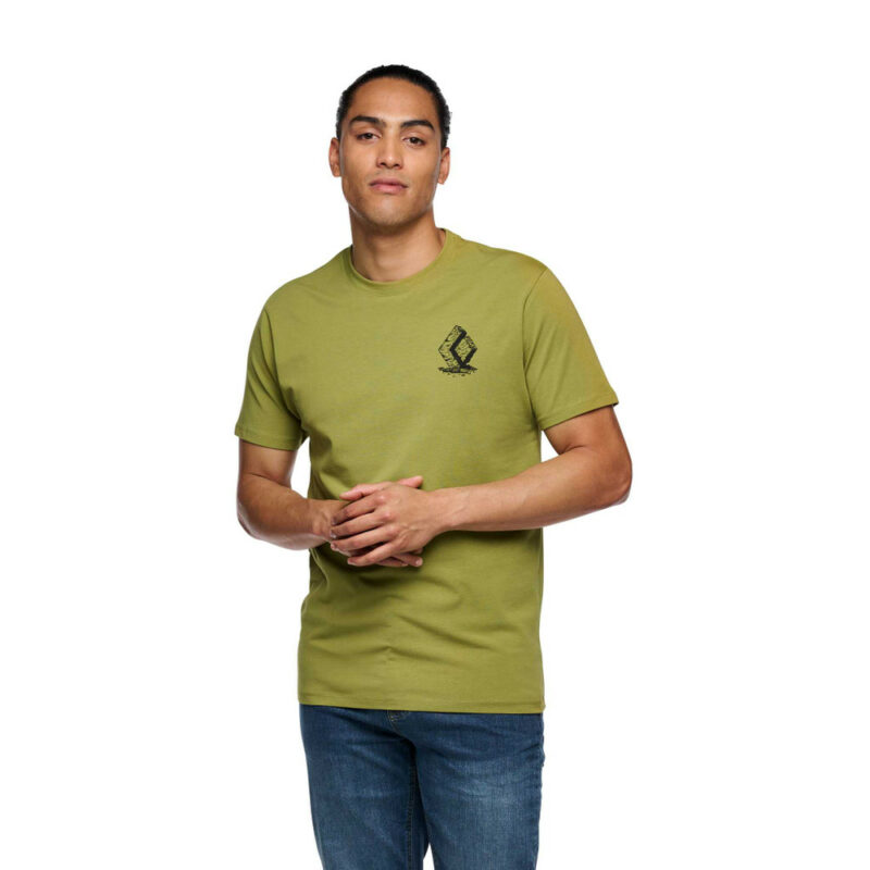 Black Diamond Men's Boulder Tee Camp Green - Image 3