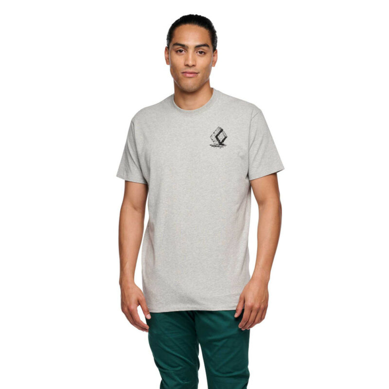 Black Diamond Men's Boulder Tee Nickel Heather - Image 3