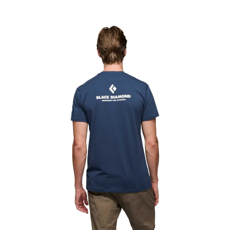 Black Diamond Equipment For Alpinist Indigo SS Men's Tee - Image 5