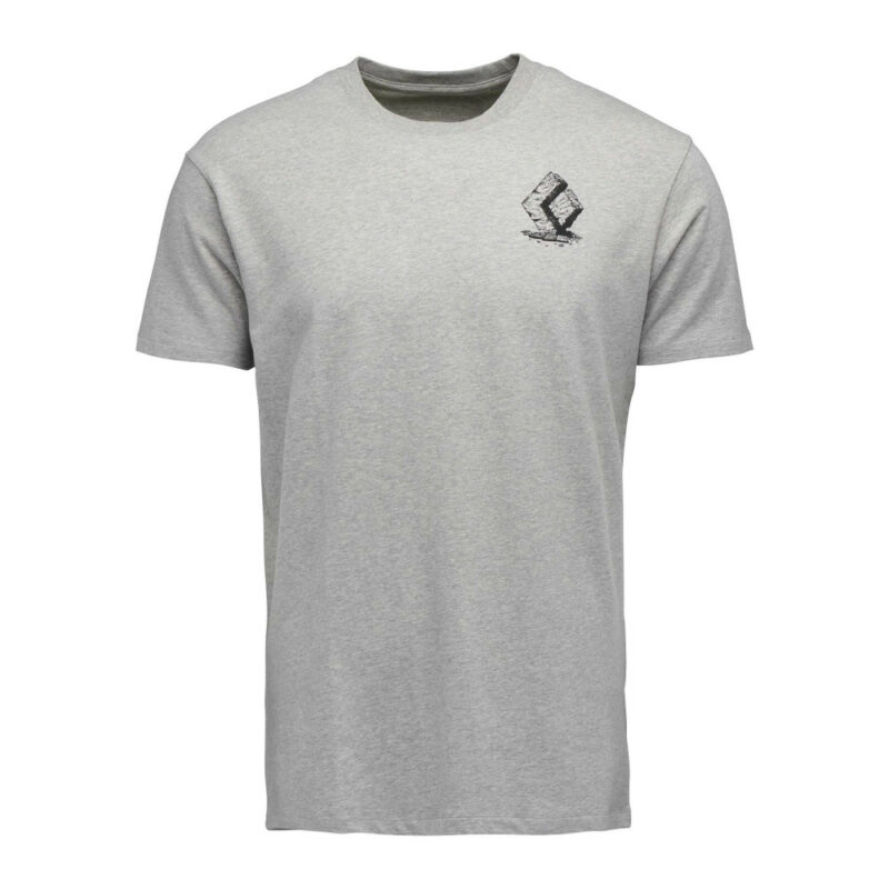 Black Diamond Men's Boulder Tee Nickel Heather