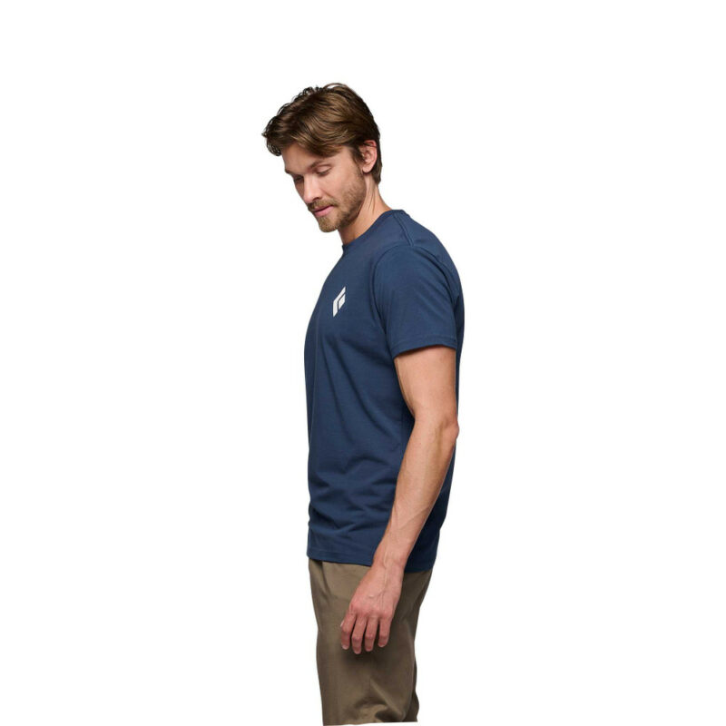 Black Diamond Equipment For Alpinist Indigo SS Men's Tee - Image 4