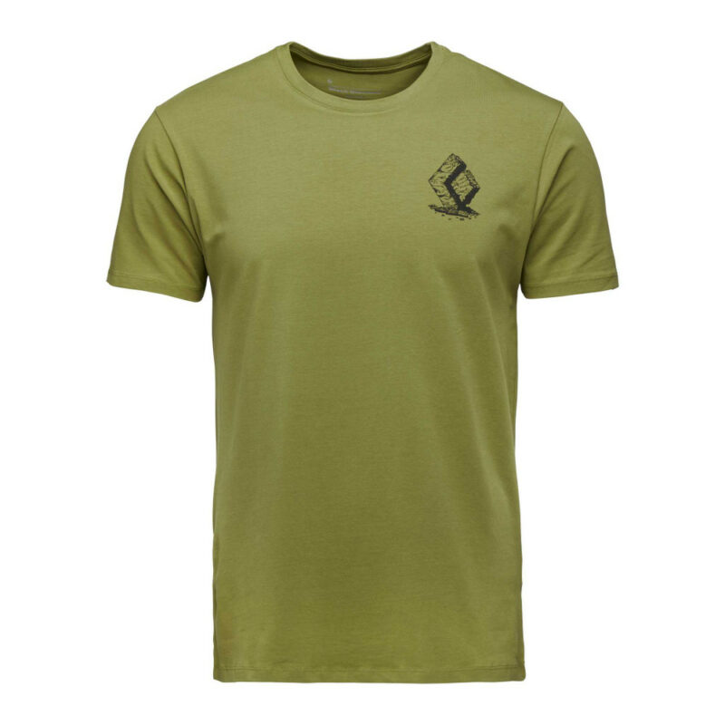 Black Diamond Men's Boulder Tee Camp Green