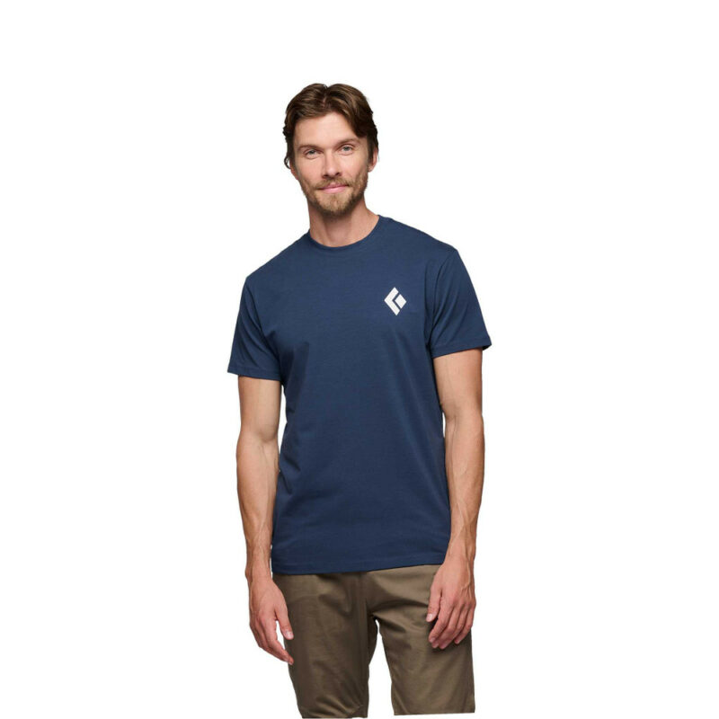 Black Diamond Equipment For Alpinist Indigo SS Men's Tee - Image 3