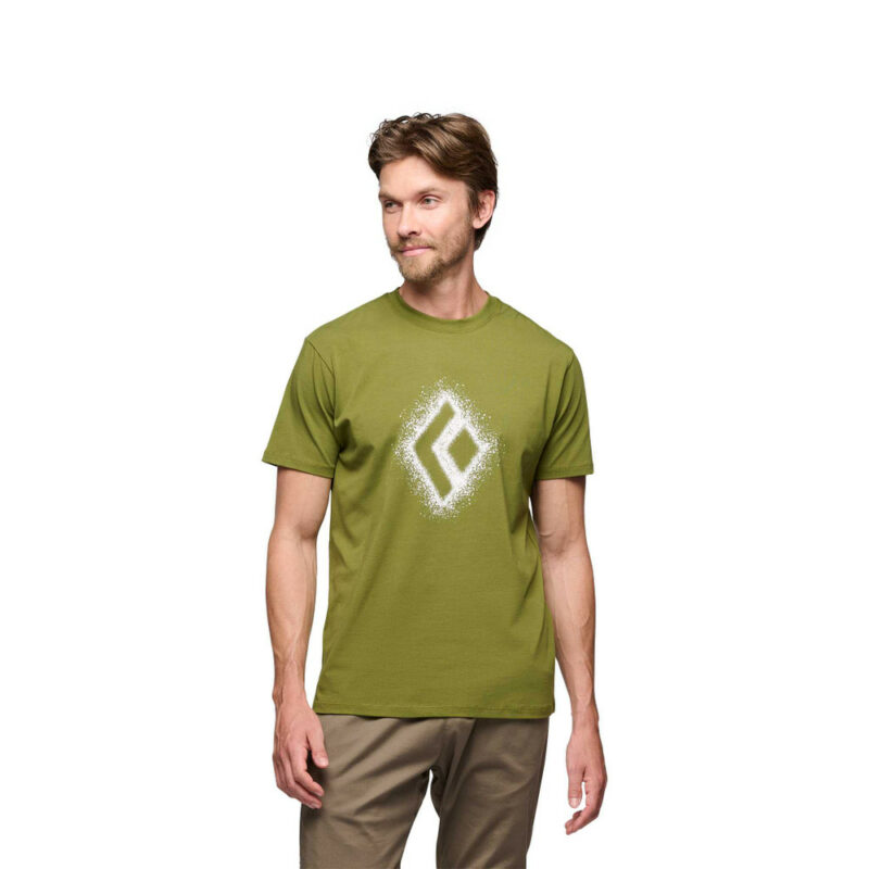 Black Diamond Men's Chalked Up 2.0 Tee Camp Green - Image 2