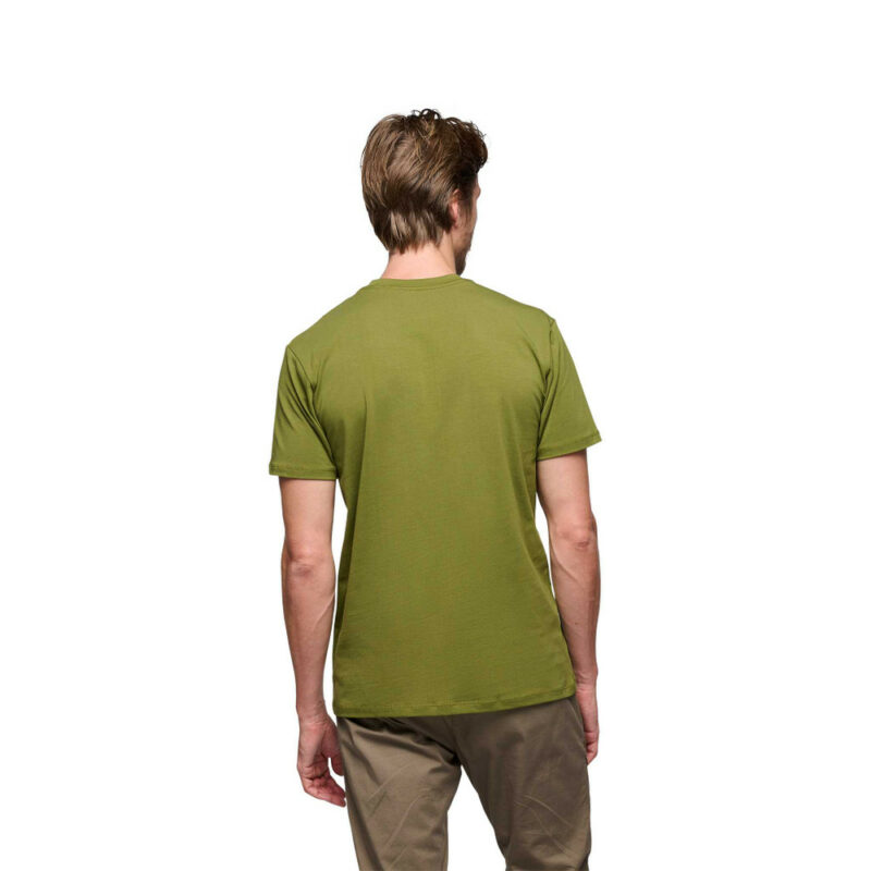 Black Diamond Men's Chalked Up 2.0 Tee Camp Green - Image 4