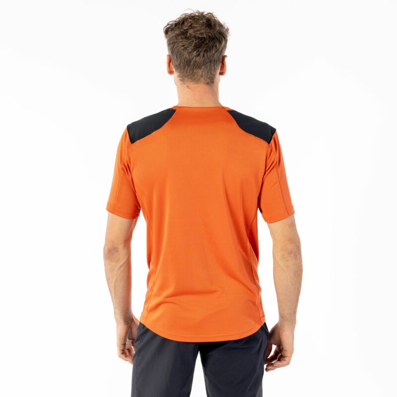 Scott Defined Tech SS Men's Shirt Braze Orange-Black - Image 5