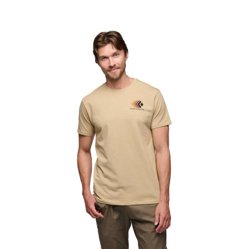 Black Diamond Men's Faded Tee Khaki - Image 3