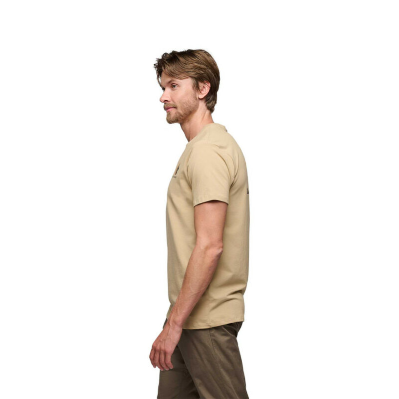 Black Diamond Men's Faded Tee Khaki - Image 5