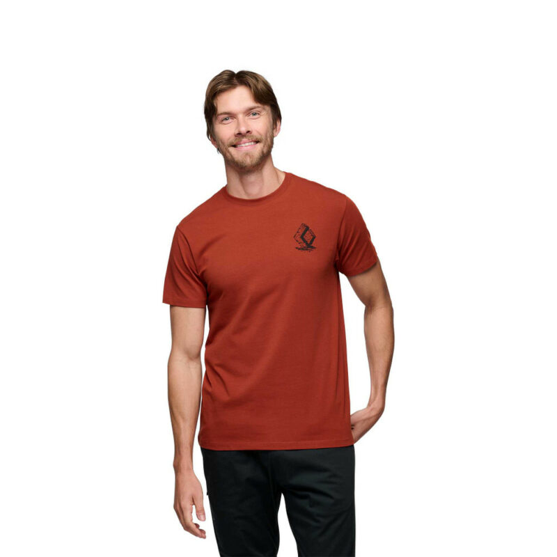 Black Diamond Men's Boulder Tee Burnt Sienna - Image 3