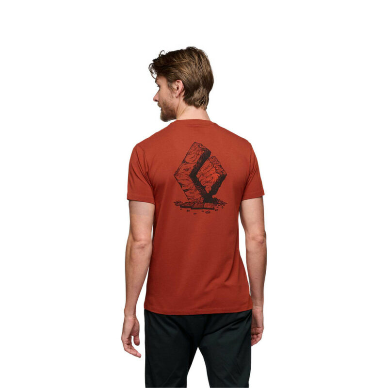 Black Diamond Men's Boulder Tee Burnt Sienna - Image 4