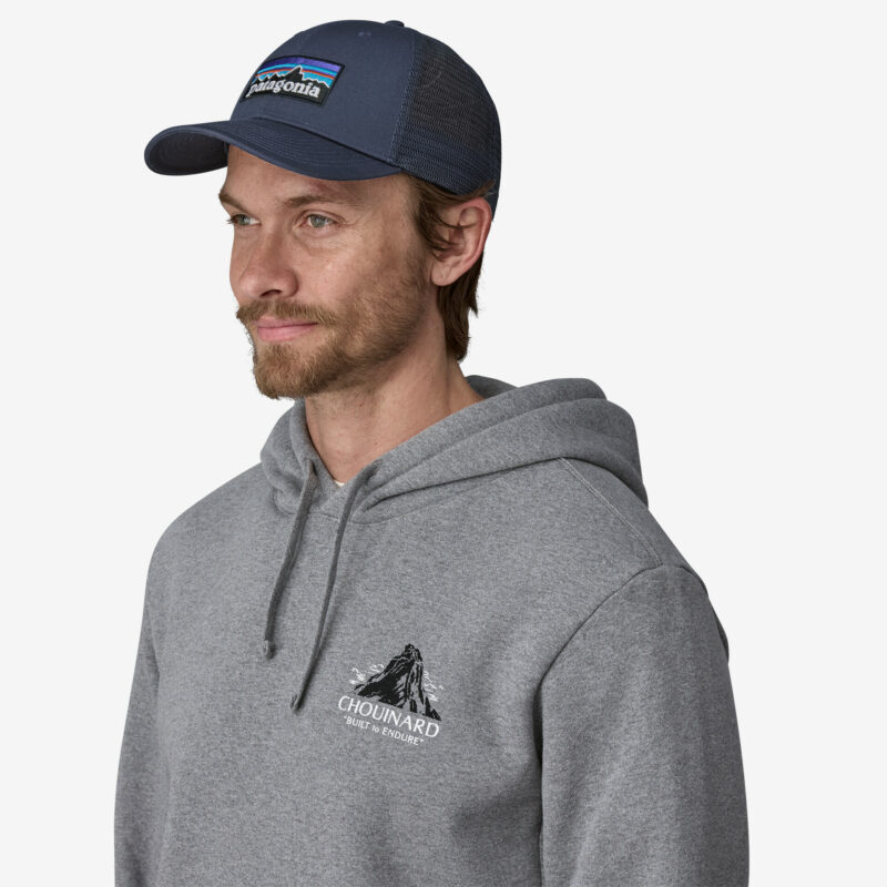 Patagonia P-6 Logo LoPro Trucker Hat Unisex Navy - Image 3