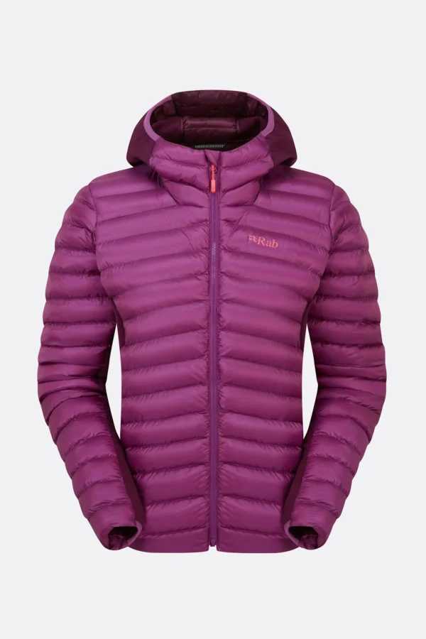 Rab Cirrus Flex Γυναικείο Συνθετικό Puffer Μπουφάν Slim Fit Plum