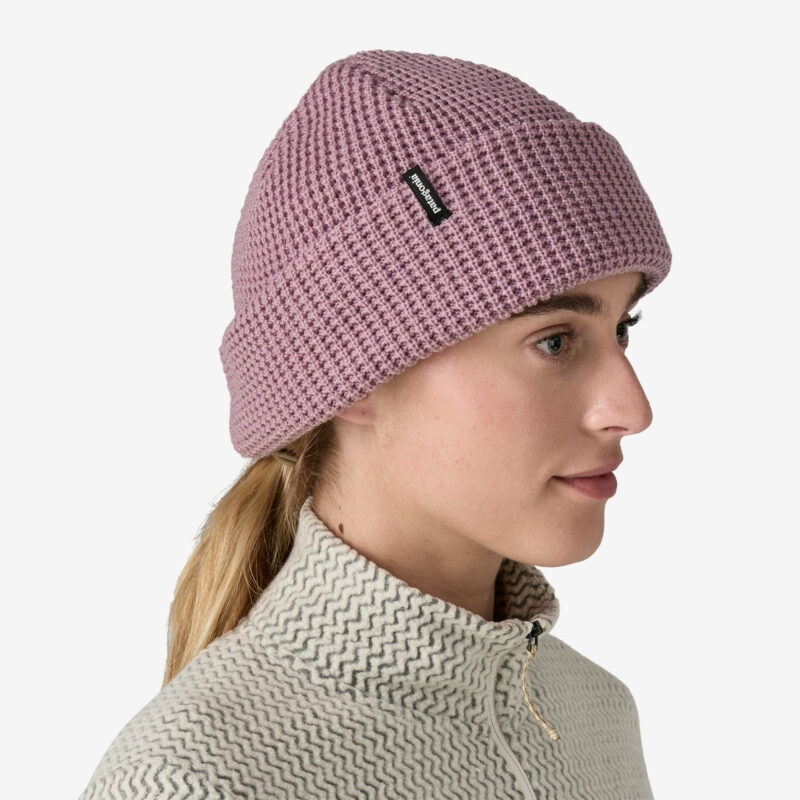 Patagonia SnowDrifter Beanie Stormy Mauve - Image 4