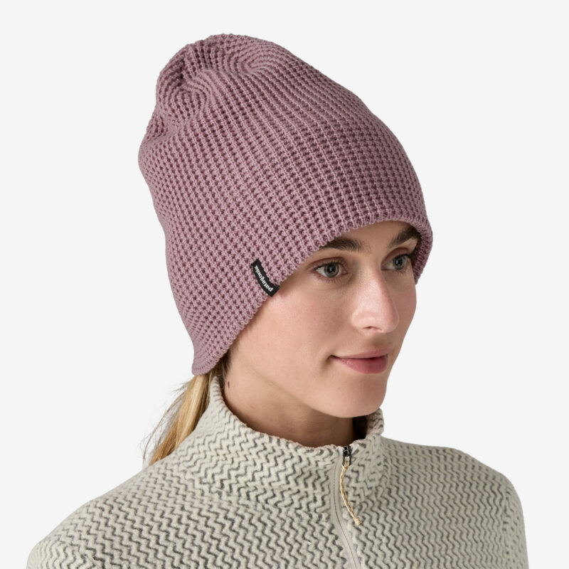 Patagonia SnowDrifter Beanie Stormy Mauve - Image 2