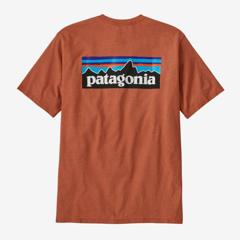 Men's P-6 Logo Responsibili-Tee Utility Redtail Rust