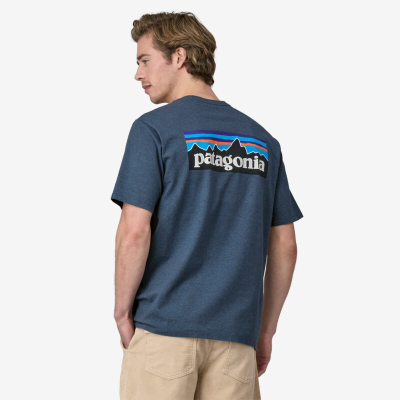 Men's P-6 Logo Responsibili-Tee Utility Blue - Image 4