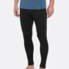 modulus tights black qfg 31 blk model crop 3 4 right