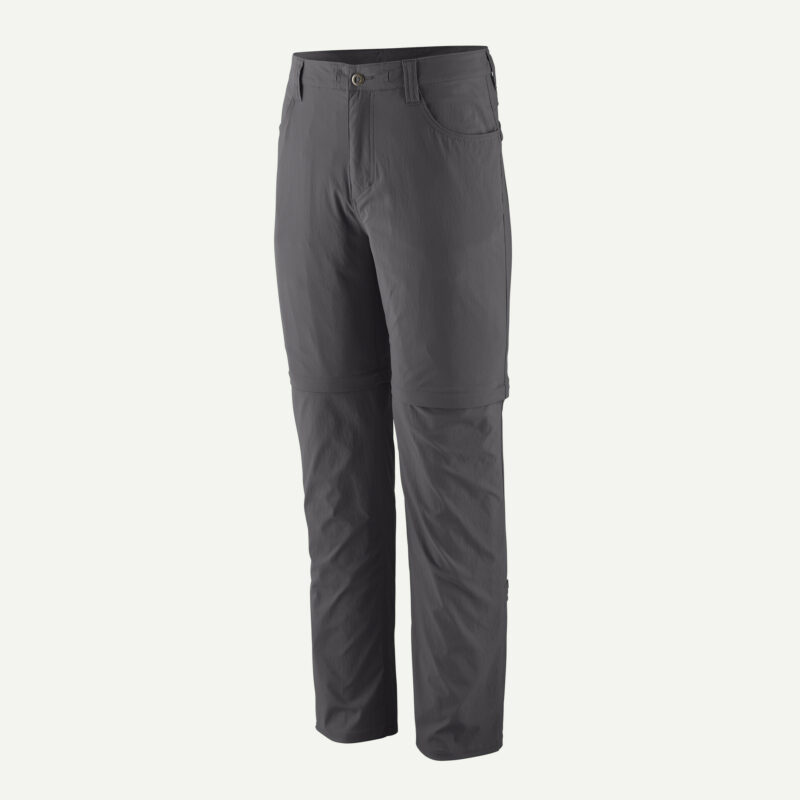 Patagonia Quandary Convertible Men Pants 2 in 1 Forge Grey