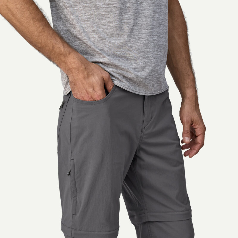 Patagonia Quandary Convertible Men Pants 2 in 1 Forge Grey - Image 5