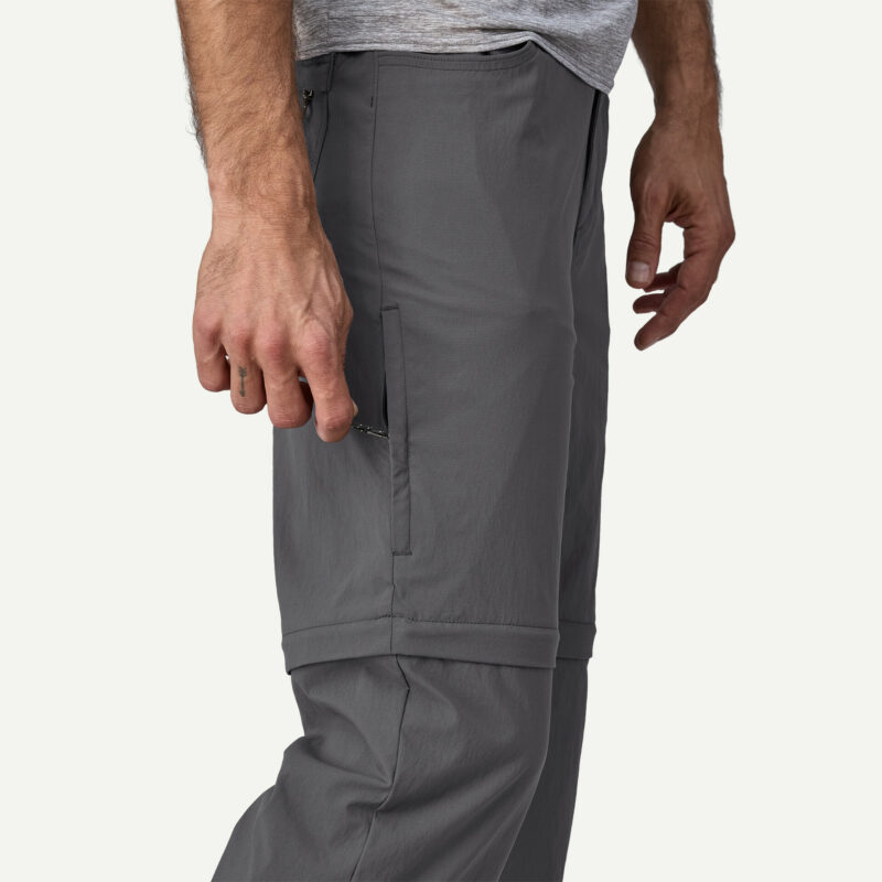 Patagonia Quandary Convertible Men Pants 2 in 1 Forge Grey - Image 7