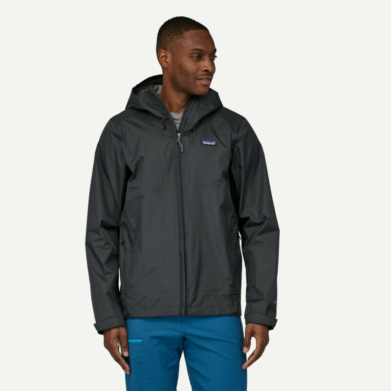 Patagonia Men's Torrentshell 3L Rain Jacket Black - Image 2