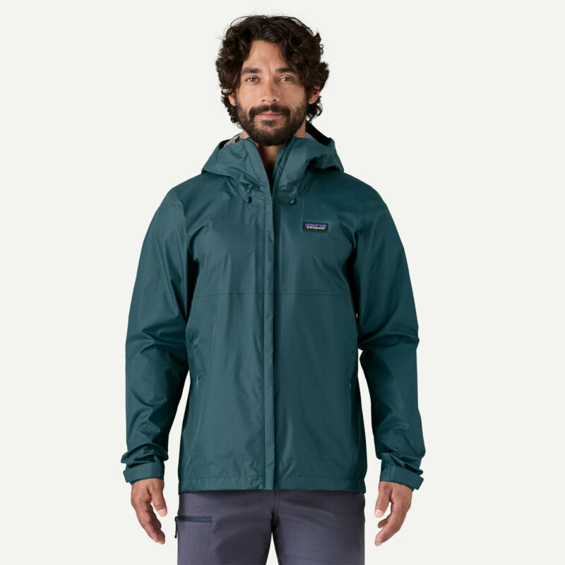 Patagonia Men's Torrentshell 3L Rain Jacket Tidal Teal - Image 2