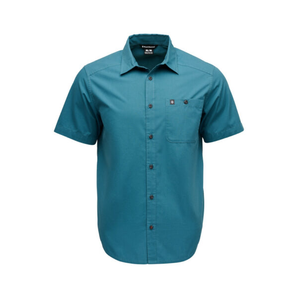 Black Diamond Wingate Short Sleeve Shirt Αντρικό Κοντομάνικο Πουκάμισο Regular Fit Creek Blue