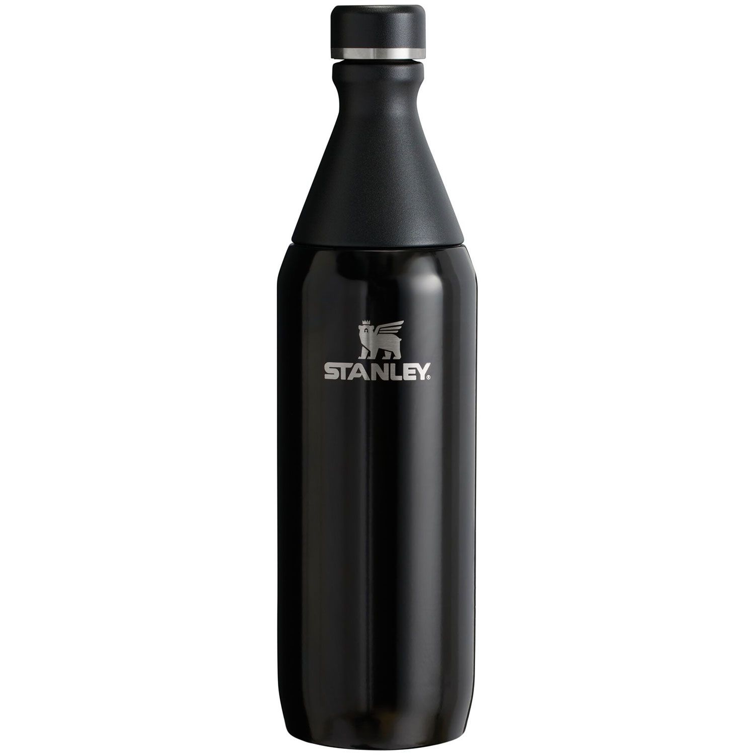 Stanley All Day Slim Bottle 0.6L Θερμός Black Gloss