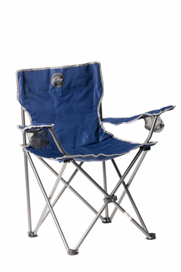 Campo Mεταλλική Καρέκλα Mπλε Rest 1