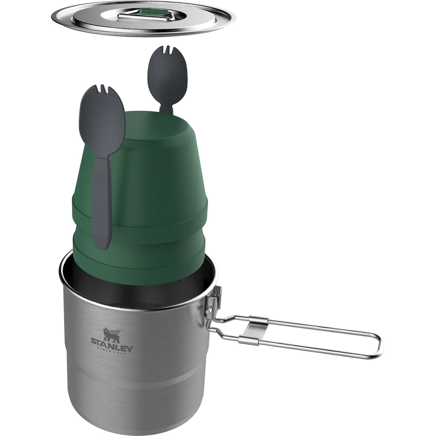 Stanley Stainless Steel Cook Set For Two 1L Σετ Μαγειρικής - Εικόνα 3