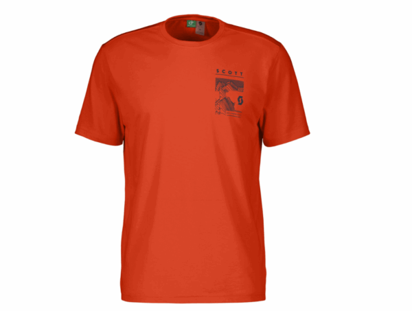 Scott Defined Dri Tee Αντρικό Κοντομάνικο Μπλουζάκι Regular Fit Mars Red