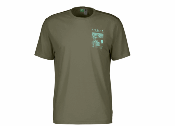 Scott Defined Dri Tee Αντρικό Κοντομάνικο Μπλουζάκι Regular Fit Hay Green