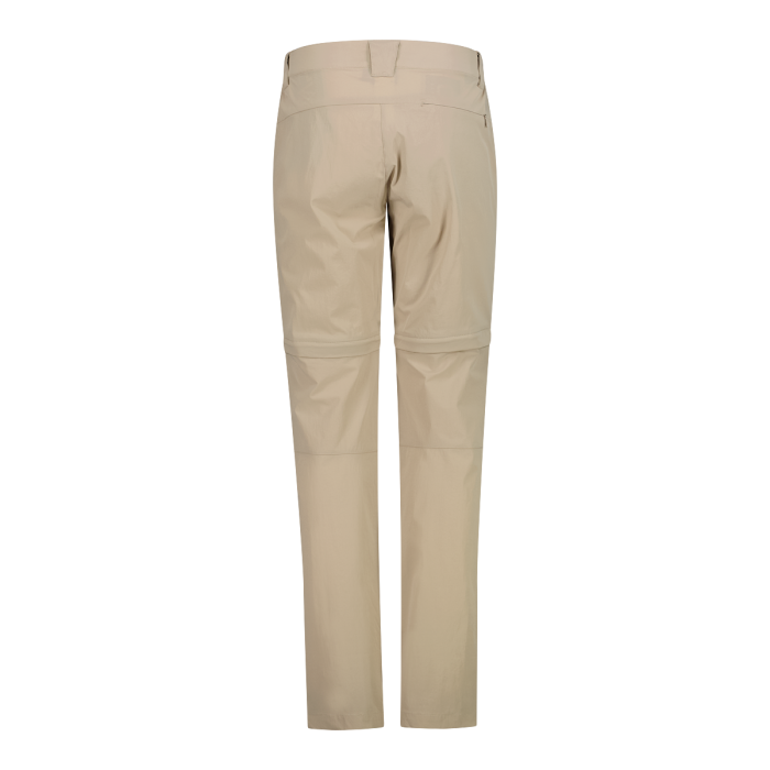 CMP Zip Off Γυναικείο Συνθετικό Παντελόνι-Βερμούδα Regular Fit Sabbia - Εικόνα 2