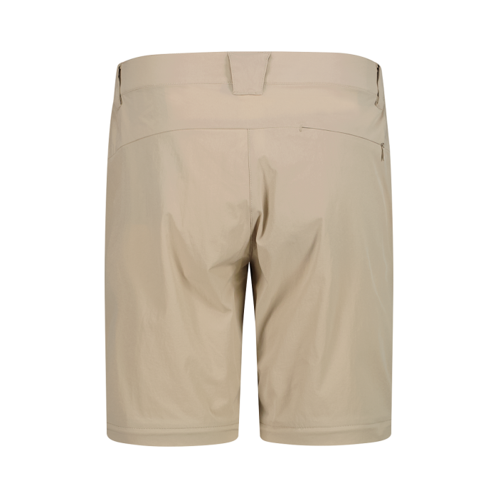 CMP Zip Off Γυναικείο Συνθετικό Παντελόνι-Βερμούδα Regular Fit Sabbia - Εικόνα 5