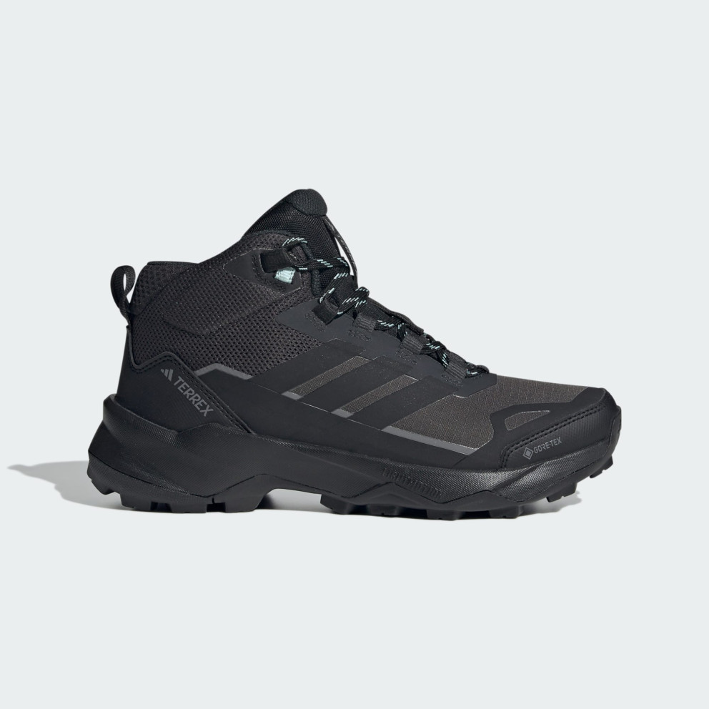Adidas Terrex Skychaser AX5 Mid Gore-tex Γυναικείο Αδιάβροχο Μποτάκι Ορειβασίας Carbon - Εικόνα 8