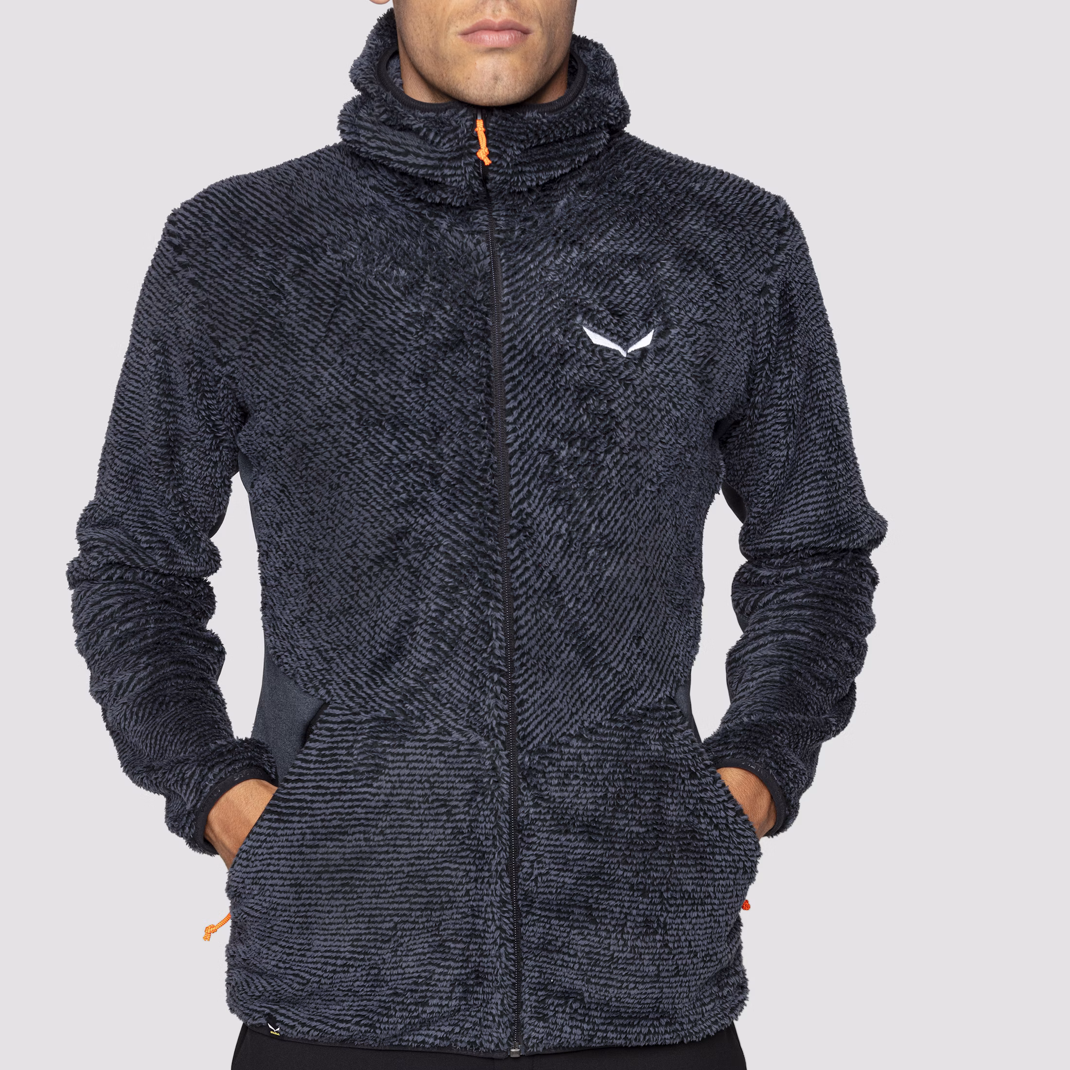 Salewa Tognazza Polarite Jacket Αντρική Συνθετική Ζακέτα Fleece Athletic fit Black - Εικόνα 5