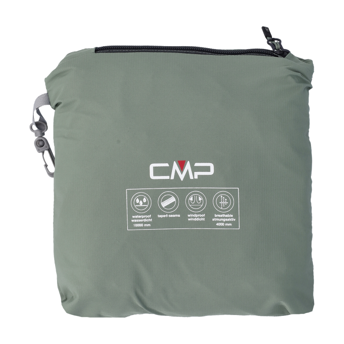 CMP Jacket Zip Hood Ανδρικό Αδιάβροχο - Εικόνα 4