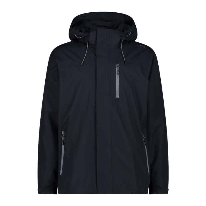 CMP Jacket Zip Hood Ανδρικό Αδιάβροχο Anthracite