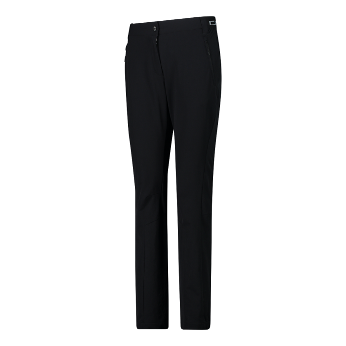 CMP Woman Pant Γυναικείο Συνθετικό Παντελόνι Black - Εικόνα 3