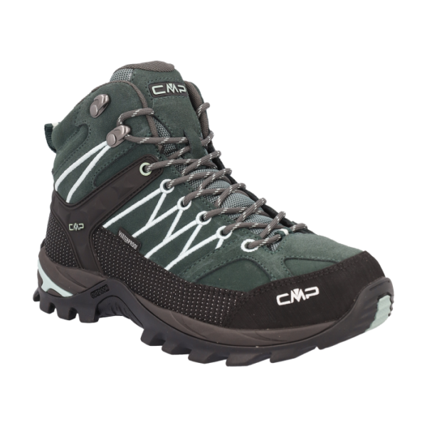 CMP Rigel Mid Trekking Shoes Wp Αδιάβροχα Γυναικεία Μποτάκια Ορειβασίας Trek Green/Jade