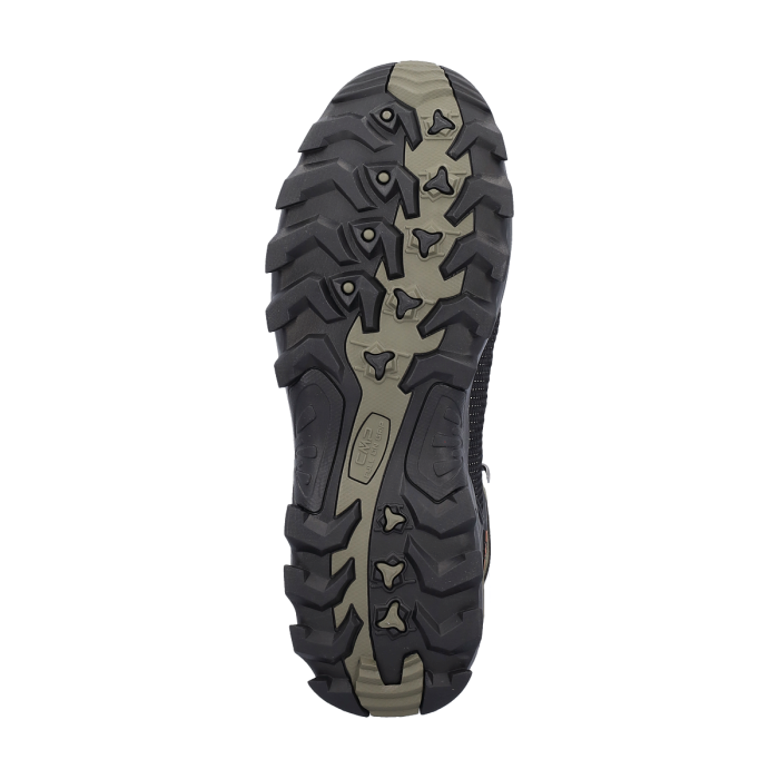 CMP Rigel Mid Trekking Wp Αντρικά Αδιάβροχα Μποτάκια Ορειβασίας Olive/Flame - Εικόνα 4