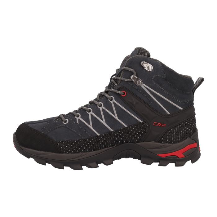 CMP Rigel Mid Trekking Wp Αντρικά Αδιάβροχα Μποτάκια Ορειβασίας Titanio/Ferrari - Εικόνα 3