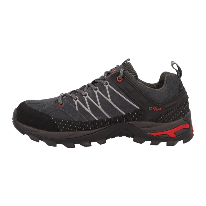CMP Rigel Low Trekking Wp Αντρικά Αδιάβροχα Παπούτσια Ορειβασίας Titanio/Ferrari - Εικόνα 3