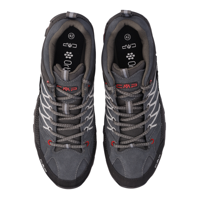 CMP Rigel Low Trekking Wp Αντρικά Αδιάβροχα Παπούτσια Ορειβασίας Titanio/Ferrari - Εικόνα 5