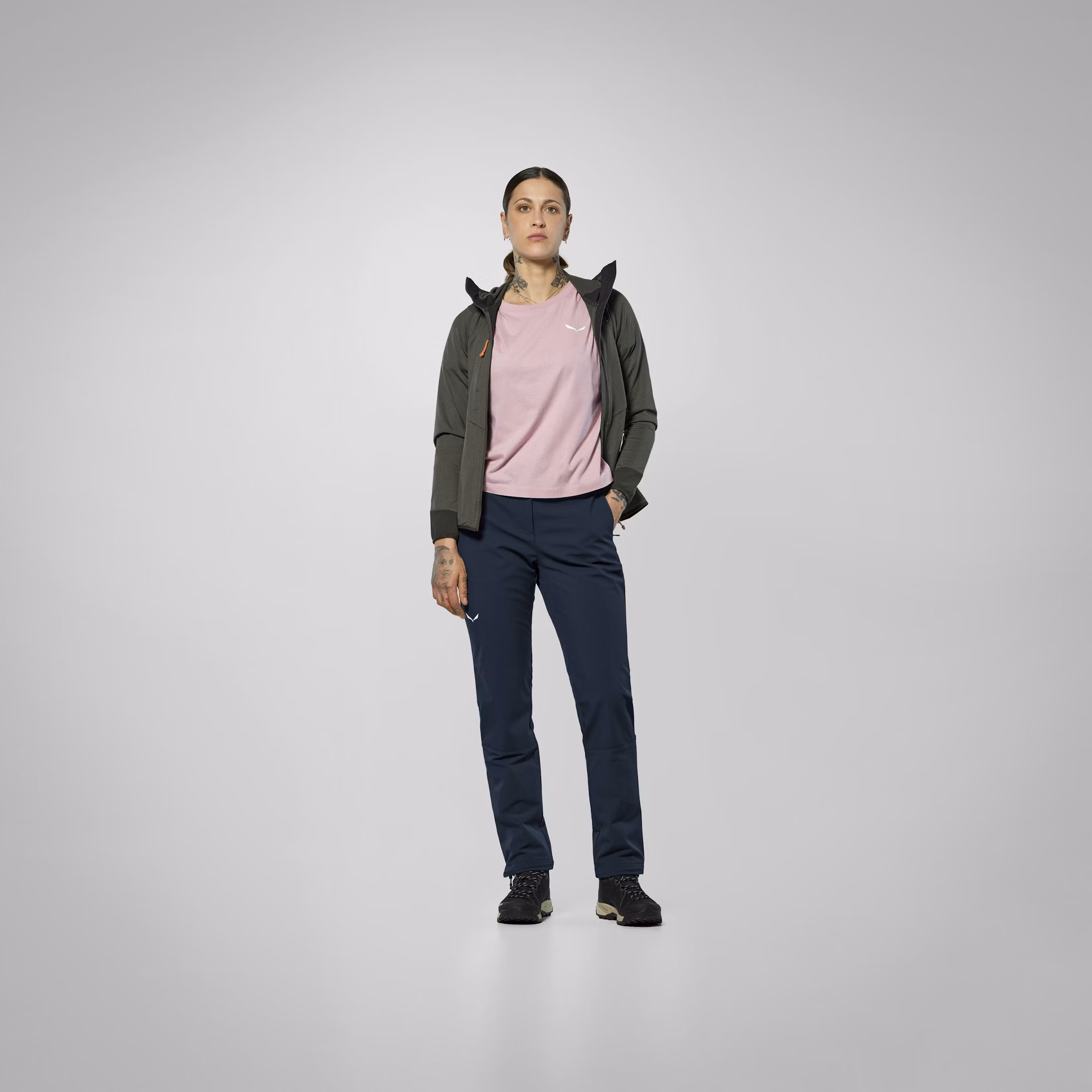 Salewa Puez Dolomia 2 Navy Blazer Γυναικείο Χειμερινό Παντελόνι - Εικόνα 6