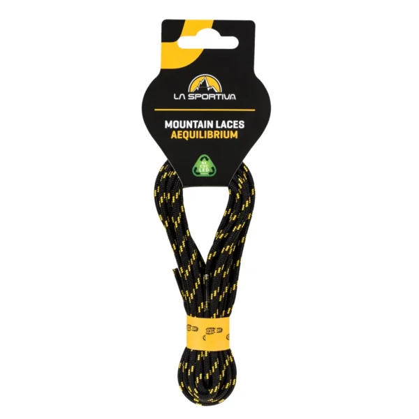 La Sportiva Κορδόνια Mountain Aequilibrium Black/Yellow