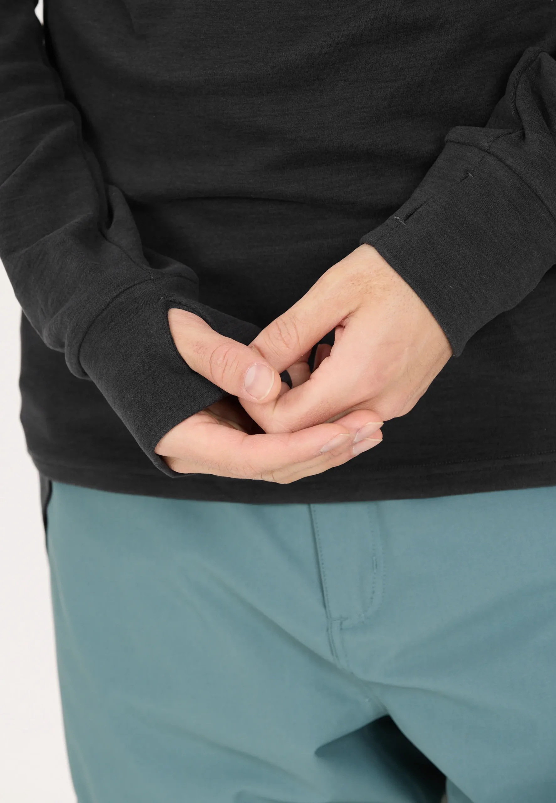 Whistler Kajsa Half Zip Ανδρικό Συνθετικό Fleece Phantom - Εικόνα 4